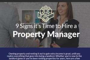 9 Signs it’s Time to Hire a Property Manager [infographic]